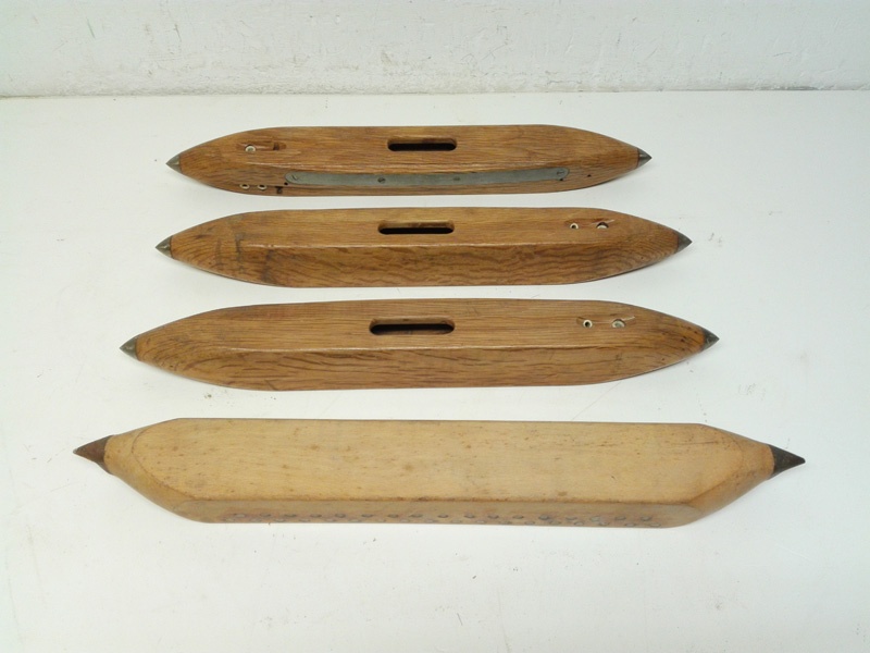 lanzadera telar tejedora telas madera metal larg 37_5-53_5 t10u